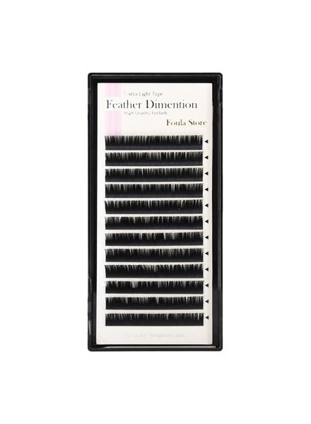 Feather Dimension 12 Lines C-Curl 8mmx0.06mm