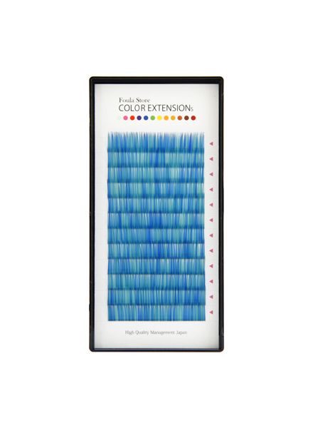 Color Volume Up Lash 12 Lines Random MIX Blue