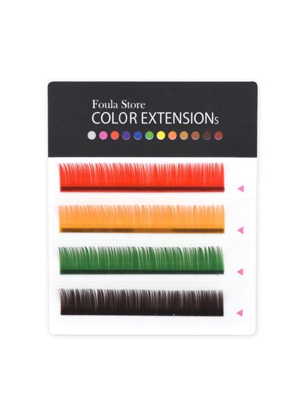 Color Lashes 4 Lines Ethnic