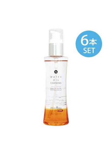 WATER OIL CLEANSING -Oil facial and eye cleansing liquid 6 bottles set