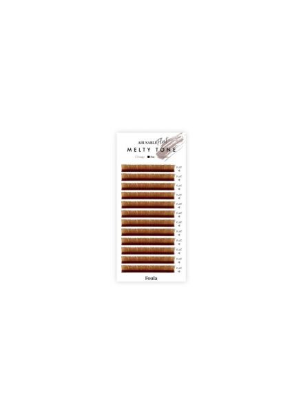 Air Sable Flat Caramel Brown 12 Lines D curl 0.20mm×11mm