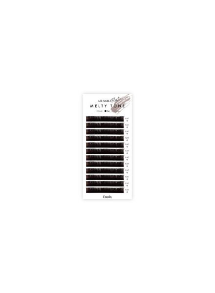 Air Sable Flat Ash Brown 12 Lines D curl 0.20mm×13mm
