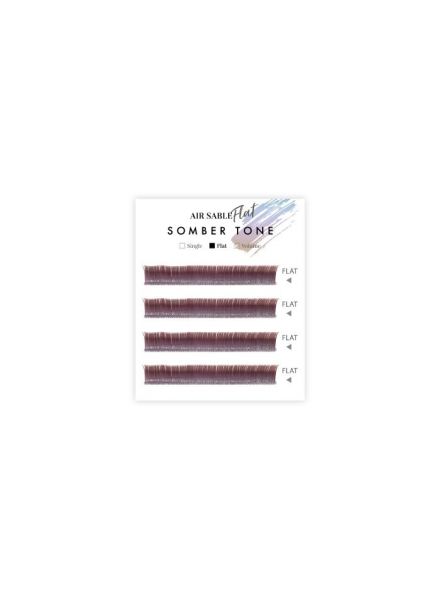 Air Sable Flat Smoky Purple 4 Lines C curl 0.15mm×13mm