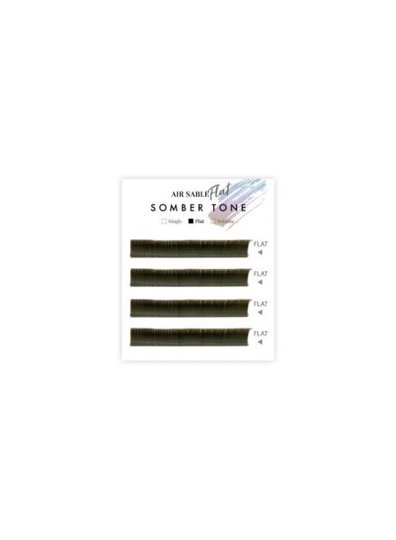 Air Sable Flat Khaki 4 Lines C curl 0.20mm×9mm