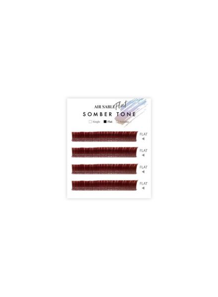 Air Sable Flat Modern Red 4 Lines D curl 0.20mm×13mm