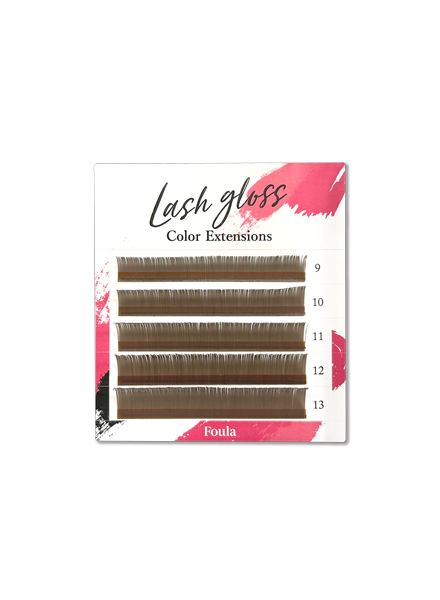 Lash Gloss Nudie Beige J(B) Curl 0.15mm×9mm