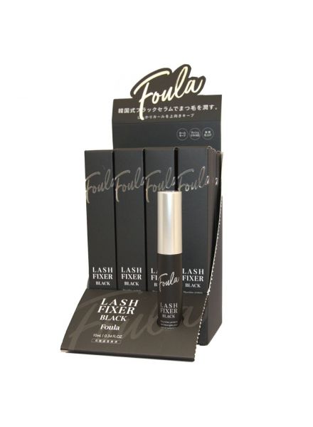 【Foula】Lash Fixer Black (12 Pcs) 